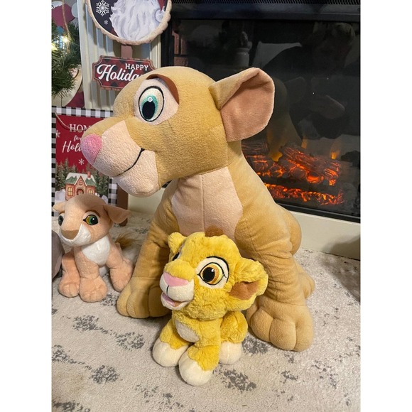 Disney’s The Lion King plush Bundle Disney Vintage Nala Stuffed - Picture 3 of 10